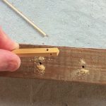 Drilling the holes