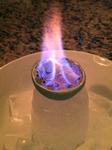 Lime Ice Volcano Cone