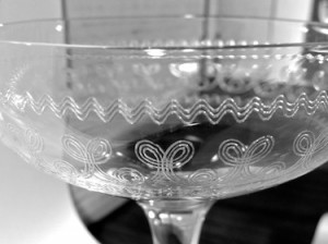 Ribbon Etched Coupe