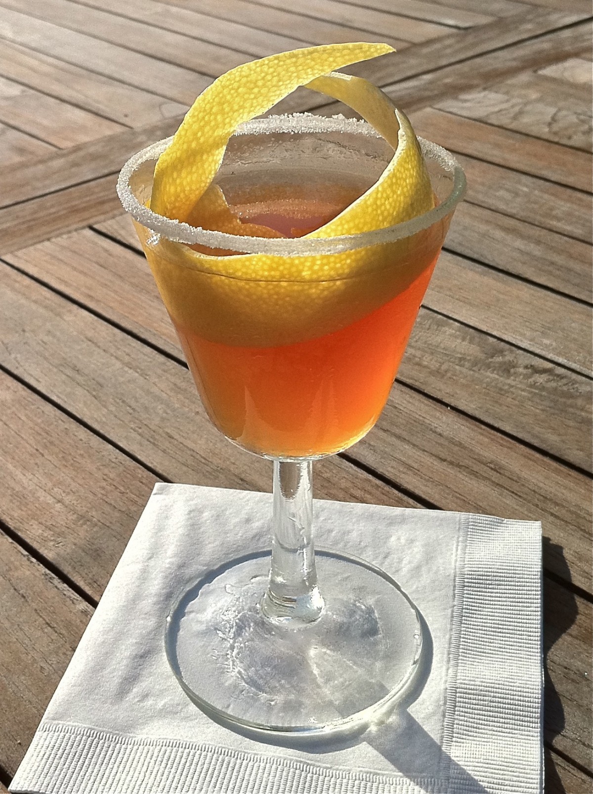 Brandy Crusta Summit Sips