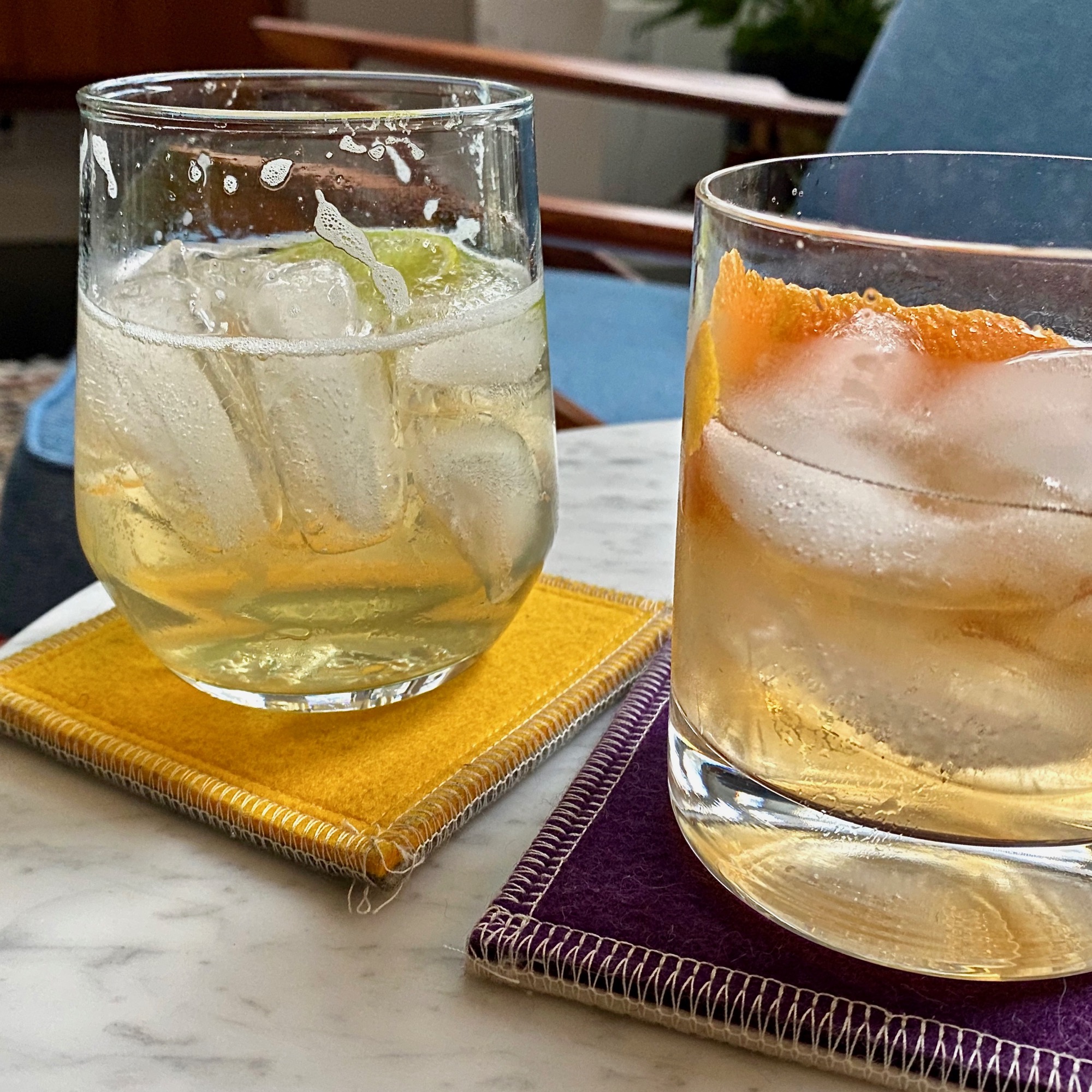 Nonalcoholic Gin Cocktails Using Ritual Zero Proof Summit Sips